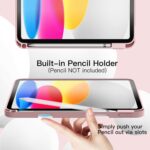 Protective Case With Pencil Holder For IPad Air 4/5 (10.9-Inch)- Cherry Pink - Image 3