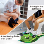 Toilet Golf Game Set Mini Potty Putter for Bathroom Fun - Image 4