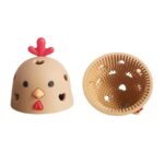 Silicone Egg Brush Cleaner-Brown - Image 2