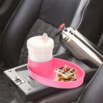 Portable Car Seat Snack Tray for Toddlers Pink - Image 3