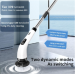 Electric Spin Scrubber Cordless Cleaning Brush With 7 Brush Heads - Image 4