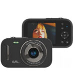 Digital Camera 2.8 Inch CCD HD 4K Home Student Children Special Camera Portable Card Camera (Black)