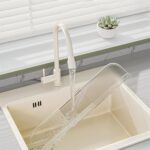 Multifunctional Kitchen Drain Rack With Water Retaining Plate, Transparent Sink Storage And Splash-proof Storage Rack - Image 5