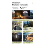 3-in-1 Solar Camping Light with Power Bank and USB-C Charging - Image 4