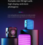 M22 RGB Magnetic Pocket Light Video Conference Mobile Phone Fill Light Camera Photo Live Photography Live Light - Image 4