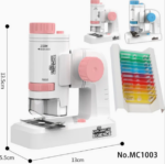 Children's Handheld Microscope Portable Science Exploration Outdoor Observation Educational Toy (Pink ) - Image 2