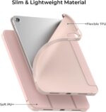 Protective Case With Pencil Holder For IPad Air 4/5 (10.9-Inch)- Cherry Pink - Image 2