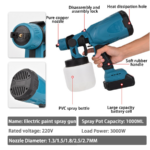 Lithium-Ion Cordless Spray Gun  With Battery Power - Image 2