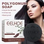Polygonum Shampoo Bar Nourishing Scalp Care Grey Hair Darkening Soap - Image 2