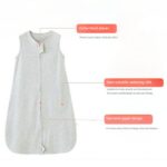 Soft Baby Sleeping Bag Grey M - Image 5