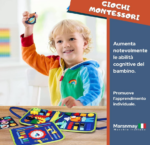 Early Childhood Education Schoolbag Felt Busy Board Educational Toy - Image 3