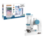 Children's Handheld Microscope Portable Science Exploration Outdoor Observation Educational Toy (Blue)