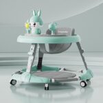 Green Foldable Walker For 6-18 Months Old Baby With Music - Image 5