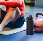 Stainless Steel Magnetic Thermos Cup Mobile Phone Holder Photo Taking Large Capacity Cold Water Cup 1200 Ml - Image 4