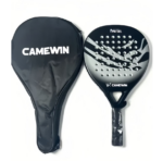 Camewin Carbon Fibre Padel Racket-Grey