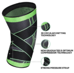 Knee Brace Compression Knee Sleeve-L - Image 3