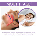 Anti-Snoring Sleep Tape Gentle Mouth Strips for Better Nasal Breathing - Image 3
