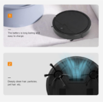 3 In 1 Smart Vacuum Robot Cleaner-Black - Image 4