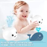 White Creative Whale Water Spray Bath Toy for Toddlers - Image 5