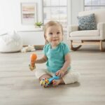 Soft Pompom Sensory Shaker Baby Handheld Rattle Toy - Image 3