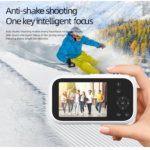 Digital Camera 2.8 Inch CCD HD 4K Home Student Children Special Camera Portable Card Camera (White) - Image 4