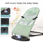 Portable Baby Bouncer With Plush Toys & Music - Image 4