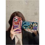 3D Silicone Sensory Phone Case for iPhone 13/14/15 Red - Image 4