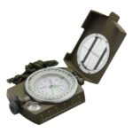 Military Sighting Compass Geology Metal Pocket Camouflage Hiking Satellite