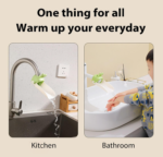 Kids Faucet Extender For Sink |  Green Silicone Cartoon Water Faucet Extender | For Sink, Bathroom - Image 4