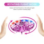 Mini UFO Drone Sensing Hand-Controlled Flying Toy Green - Image 3