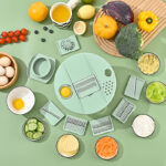 Salad Spinner Vegetable Washer With Bowl Rotary Handle - Image 3