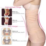 3-in-1 Postpartum Belly Wrap Set Apricot F - Image 2