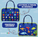 Early Childhood Education Schoolbag Felt Busy Board Educational Toy - Image 5