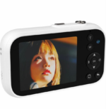 Digital Camera 2.8 Inch CCD HD 4K Home Student Children Special Camera Portable Card Camera (White) - Image 3