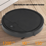 3 In 1 Smart Vacuum Robot Cleaner-Black - Image 2