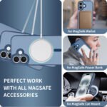 Skin-feel Two-in-one Mobile Phone Case PC 2.0 Anti-fall Tpu Magnetic Iphone16 Mobile Phone Case - Image 5