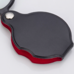 60mm Foldable Leather Magnifying Glass With 10x Glass Lens For Elderly People To Read Books And Newspapers With Sunlight Focusing - Image 3
